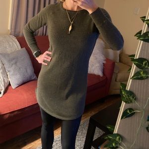 Skull Cashmere Sweater Dress